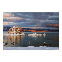 EE.UU., California, Sunrise at Mono Lake