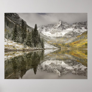 Póster EE. UU., Colorado, Bosque Nacional White River,