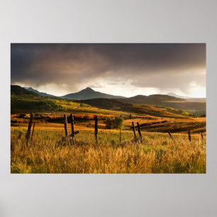 Póster EE. UU., Colorado, montañas de San Juan