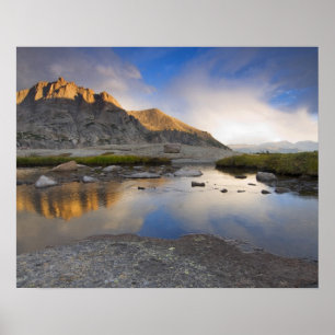 Póster EE. UU., Colorado, Parque Nacional Montañas Rocosa