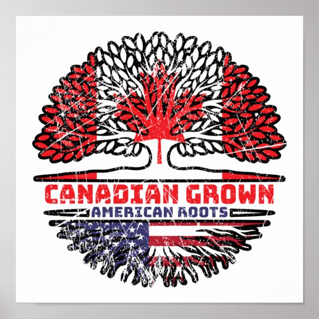 Póster EE.UU. EE.UU. EE.UU. Canadá Árbol Canadá Canadá (Frente)