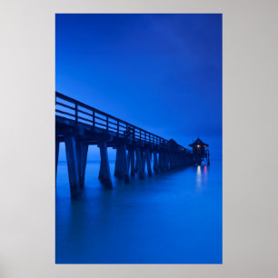 Póster EE. UU., Florida, Costa del Golfo, Naples, Naples