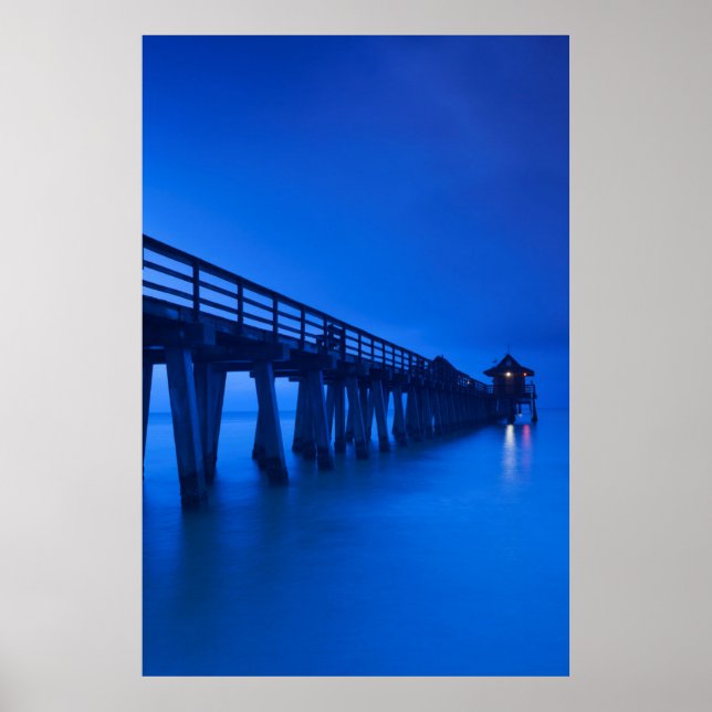 Póster EE. UU., Florida, Costa del Golfo, Naples, Naples  (Frente)