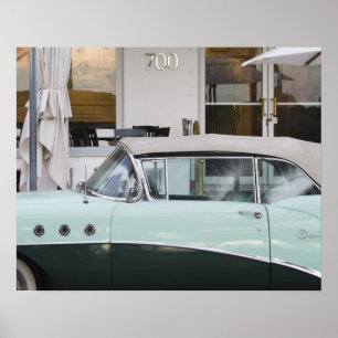 Póster EE. UU., Florida, Miami Beach: South Beach, 1956