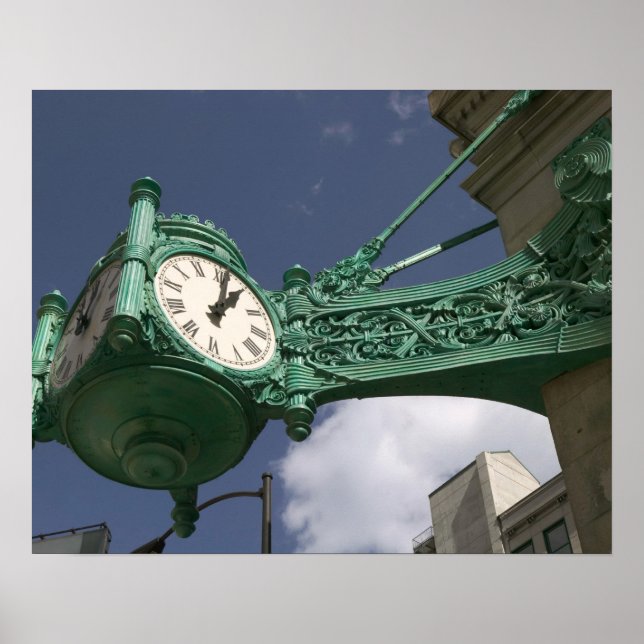 Póster EE.UU., Illinois, Chicago: The Loop: North State (Frente)