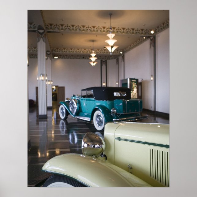 Póster EE. UU., Indiana, Auburn: Auburn, Cord, Duesenberg (Frente)