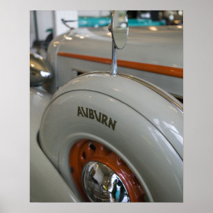 Póster EE. UU., Indiana, Auburn: Auburn, Cord, Duesenberg