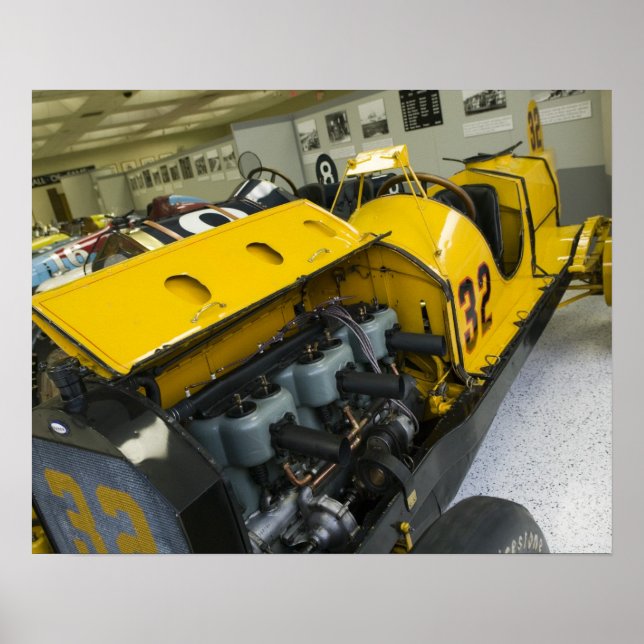 Póster EE. UU., Indiana, Indianapolis: Indianapolis Motor (Frente)