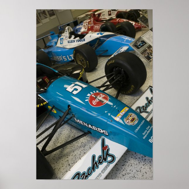Póster EE. UU., Indiana, Indianapolis: Motor de Indianapo (Frente)