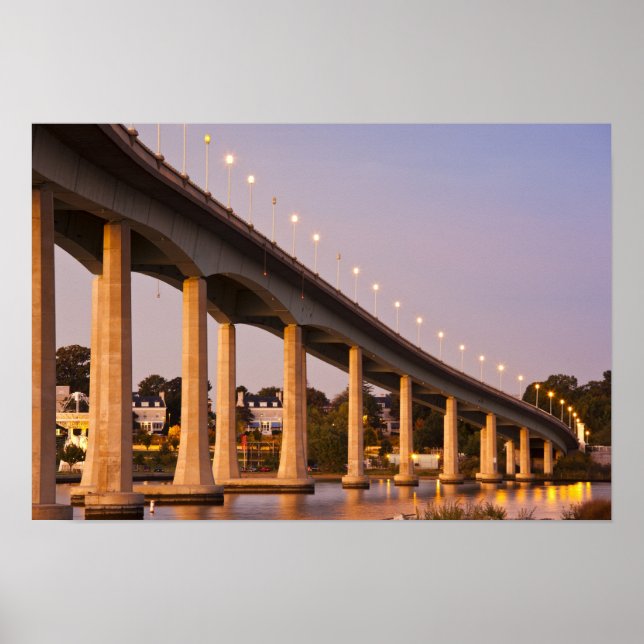 Póster EE.UU., Maryland, Annapolis. Dique de río severo, (Frente)