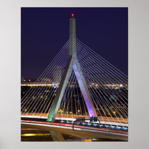 Póster EE. UU., Massachusetts, Boston. Leonard Zakim