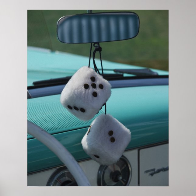 Póster EE. UU., Massachusetts, Gloucester. Dados difusos  (Frente)
