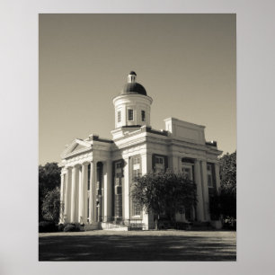 Póster EE.UU., Mississippi, Cantón. Ciudad cinematográf