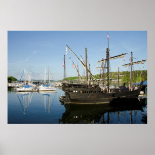 Póster EE. UU., Mississippi, Tennessee-Tombigbee Waterway