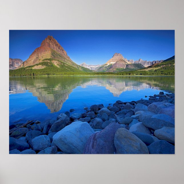 Póster EE. UU., Montana, Parque Nacional Glaciar 4 (Frente)