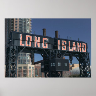 Póster EE. UU., Nueva York, Nueva York City, Queens: Larg