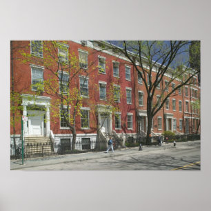Póster EE. UU., Nueva York, Nueva York Ciudad, Manhattan: