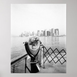 Póster EE.UU., NUEVA YORK: Visor de escenas de la ciudad 