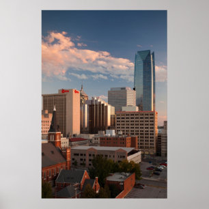 Póster EE.UU., Oklahoma, Ciudad de Oklahoma, Ciudad Eleva