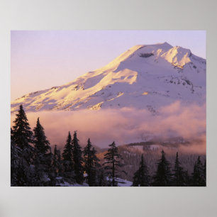 Póster EE.UU., Oregón, Bosque Nacional Deschutes, El
