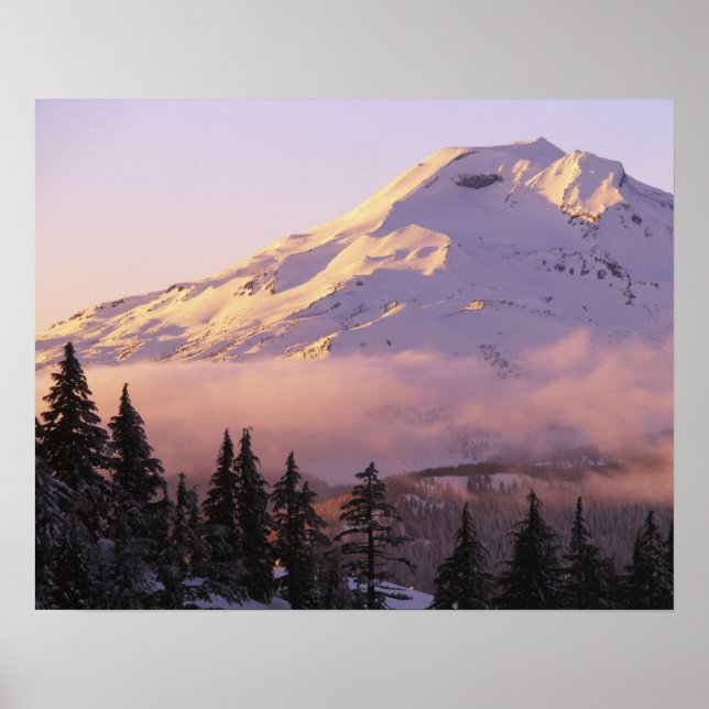 Póster EE.UU., Oregón, Bosque Nacional Deschutes, El (Frente)