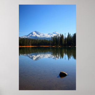 Póster EE. UU., Oregón, Bosque Nacional Willamette 2