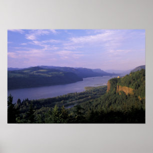 Póster EE. UU., Oregón, Columbia River Gorge National 4