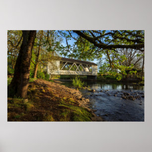 Póster EE. UU., Oregón, Scio, Larwood Wayside, Larwood 2