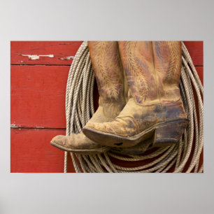 Póster EE. UU., Oregón, Seneca, Ponderosa Ranch. Primer p