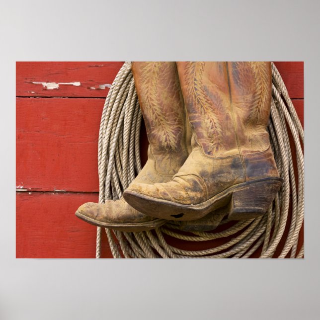 Póster EE. UU., Oregón, Seneca, Ponderosa Ranch. Primer p (Frente)