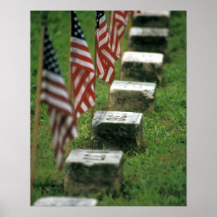 Póster EE. UU., Pensilvania, Gettysburg. Guerra civil