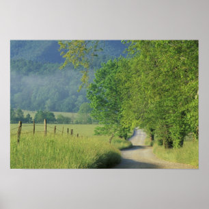 Póster EE. UU., Tennessee, Great Smoky Mountains NP,