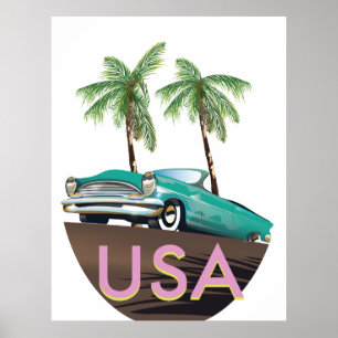 Póster EE.UU. Tropical