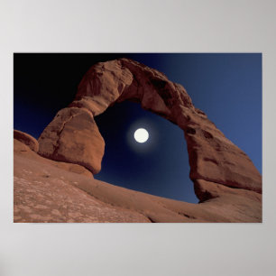 Póster EE. UU., Utah, Parque Nacional Arches. Delicado