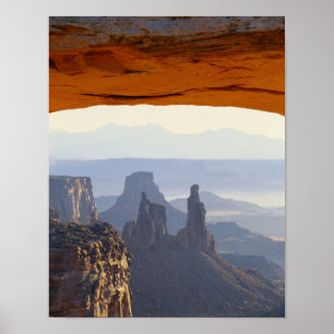 Póster EE.UU., Utah, Parque Nacional Canyonlands, Vista d