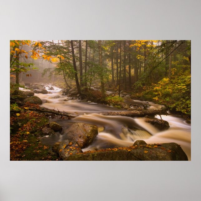 Póster EE.UU., Vermont, Este de Arlington, Fluyendo arroy (Frente)