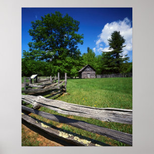 Póster EE. UU., Virginia, Blue Ridge Parkway, The Puckett