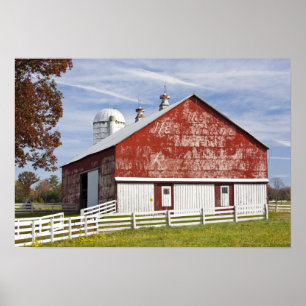 Póster EE.UU., Virginia Occidental, Arbovale. Monongahela