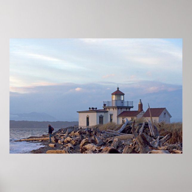 Póster EE.UU., Washington, Seattle, Puget Sound 2 (Frente)