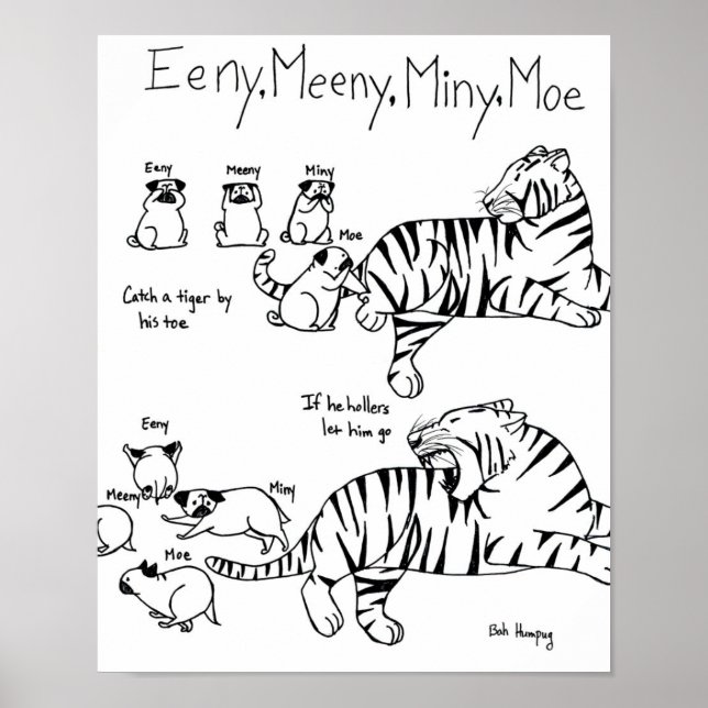 Póster Eeny Meeny Miny Moe (Frente)