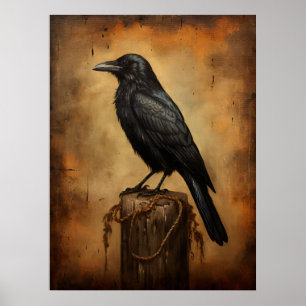 Póster Eerie Raven