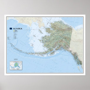 Póster "EEUU: El MAP de Alaska 2010 ...