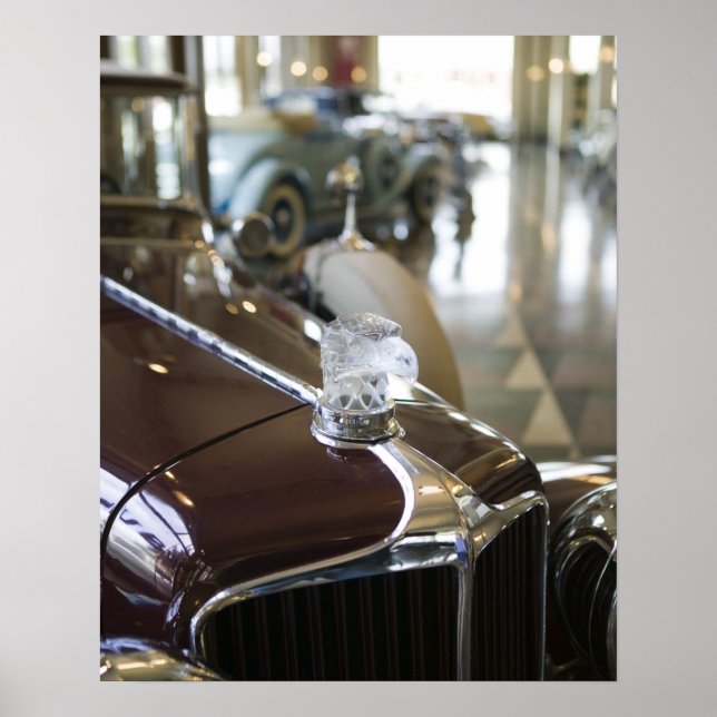 Póster EEUU, Indiana, Auburn: Auburn, Cord, Duesenberg 9 (Frente)