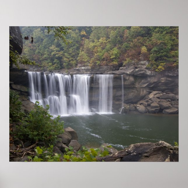 Póster EEUU - Kentucky. Las cataratas de Cumberland (Frente)