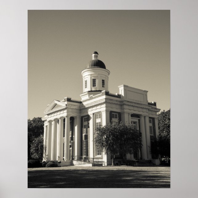 Póster EEUU, Mississippi, Cantón. Ciudad cinematográfica  (Frente)