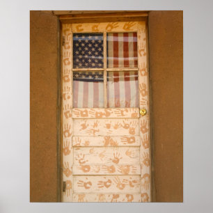 Póster EEUU, Nuevo México, Taos: Pueblo Indio Taos