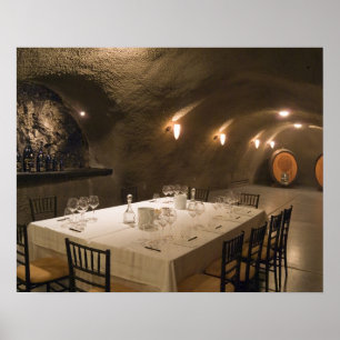 Póster EEUU, Oregón, Dundee. Comedor de tiro con arco