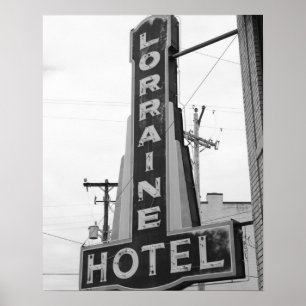 Póster EEUU, Tennessee, Memphis: Derechos Civiles Naciona