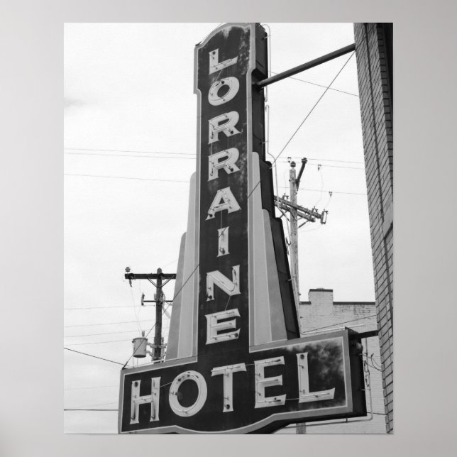 Póster EEUU, Tennessee, Memphis: Derechos Civiles Naciona (Frente)