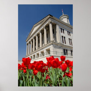 Póster EEUU, Tennessee, Nashville. Histórico Tennessee